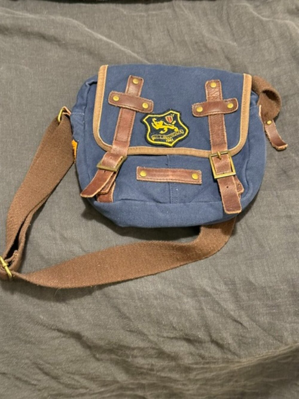 Vintage United Colors of Benetton Canvas Shoulder Bag - Excellent Used Condition